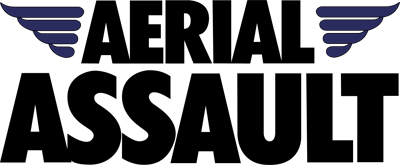 Aerial Assault logo for Sega Master System